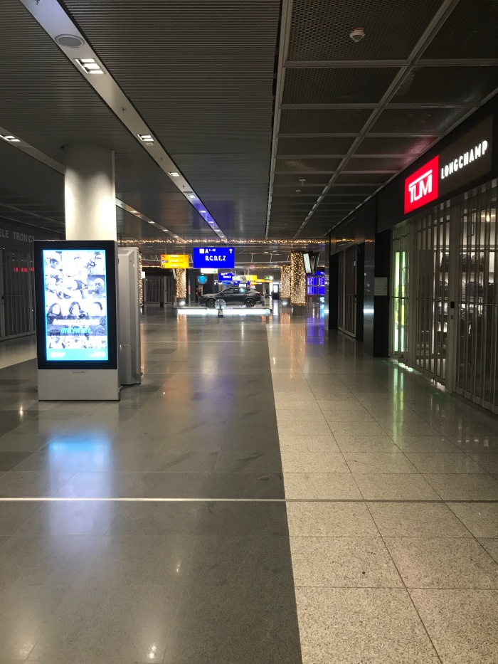 Frankfurt Airport, once one of the busiest airports in the world - January 2021